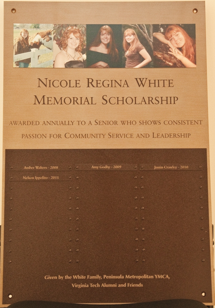 Nicole-White-Memorial-Plaque